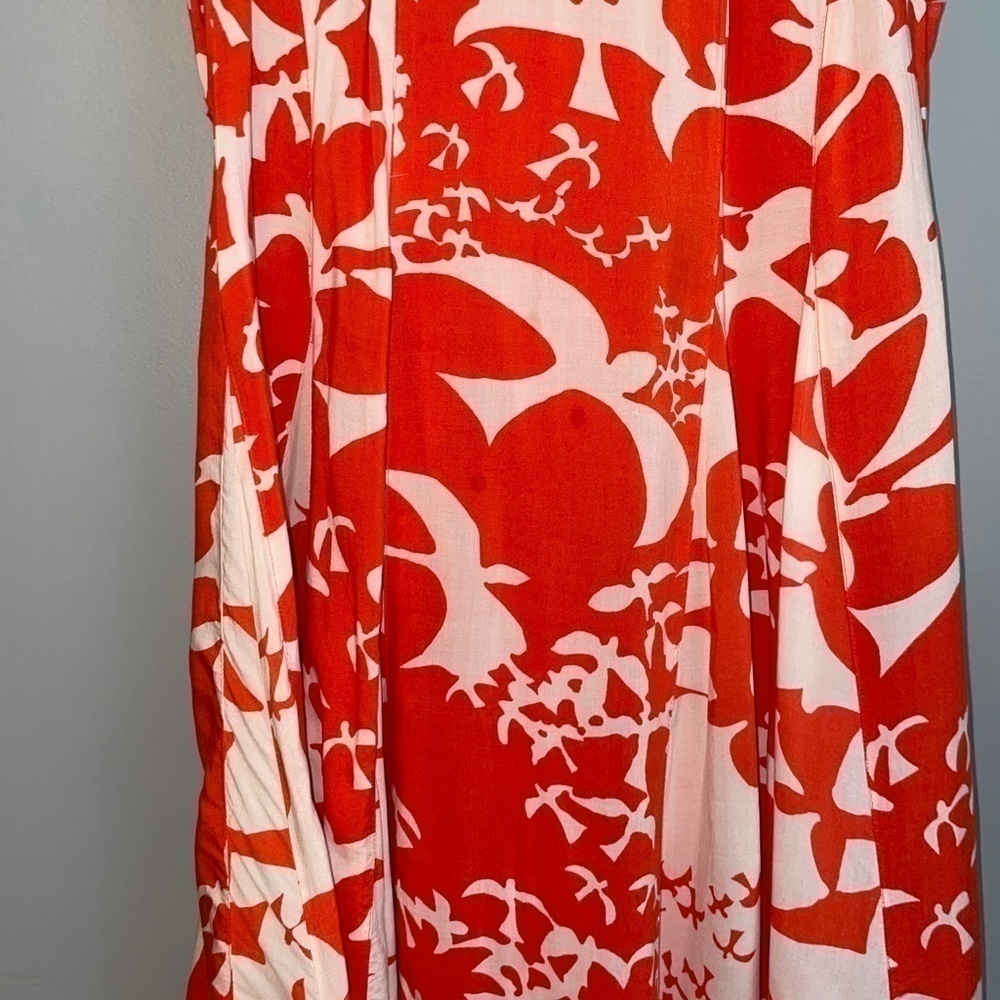 Anthropologie Maeve Indiga Bird Print Lined Swing Dress Size XS - Picture 6 of 12